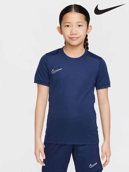Nike Midnight Navy Academy 25 Dri-FIT Football Shirt (E36602) | £15