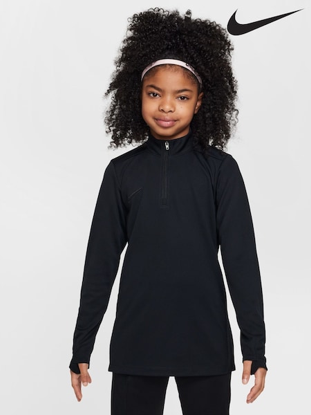 Nike Black Purple Dri-FIT Academy 25 Half Zip Drill Top (E36604) | £33
