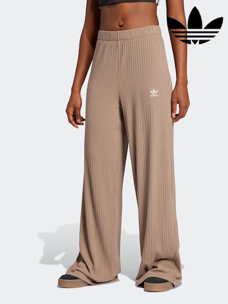 adidas Originals Brown Essential Trousers (E36790) | £45