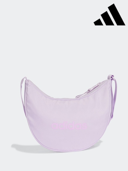 adidas Purple Linear Essentials Festival Shoulder Bag (E36914) | £15