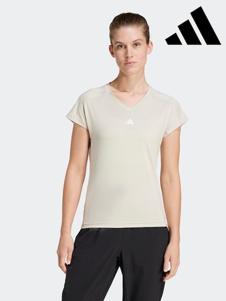 adidas Grey Essential Minimal T-Shirt (E37057) | £20