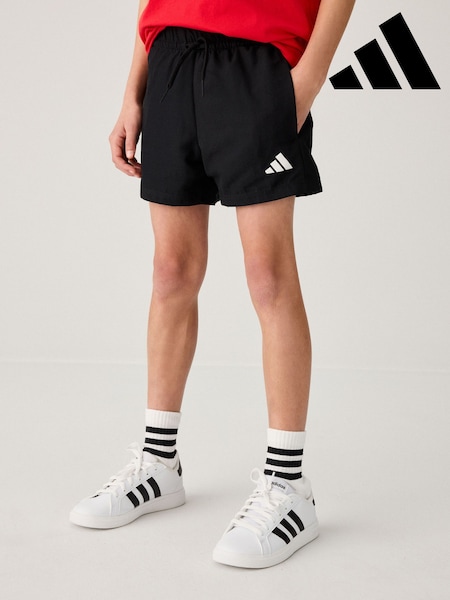 adidas Black Small Logo Chelsea Shorts (E37151) | £13