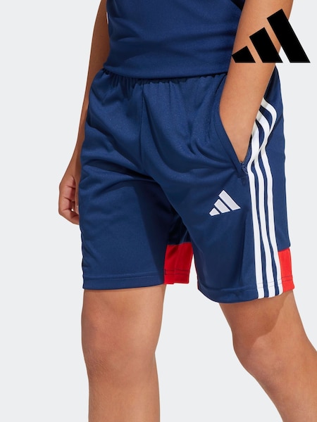 adidas Blue Tiro Essentials Shorts (E37287) | £13