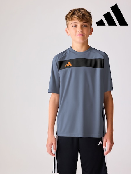 adidas Grey / Black Tiro Essentials Short (E37306) | £13