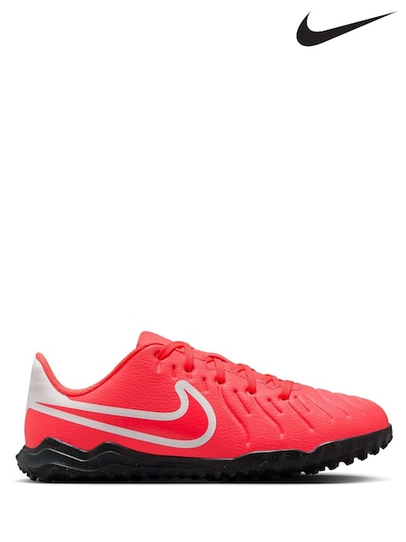 Nike Orange Kids Tiempo Legend 10 Club Turf Football Boots (E37320) | £45