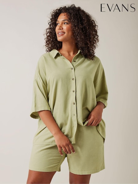 Evans Linen Shirt (E37396) | £39