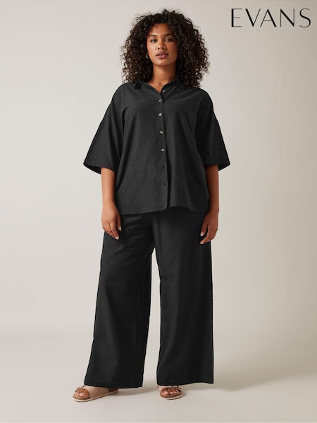 Evans Linen Trousers (E37398) | £36