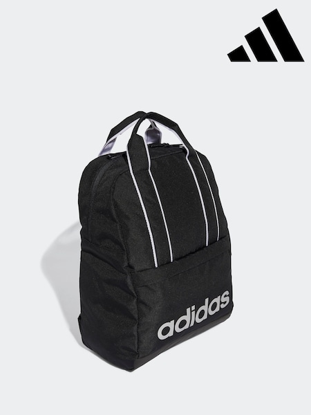 adidas Black Linear Essentials Backpack (E37474) | £25