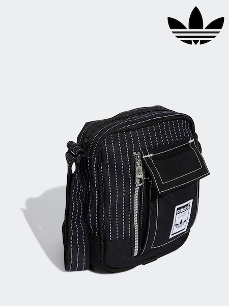 adidas Originals Black Wasbash Crossbody Bag (E38052) | £23