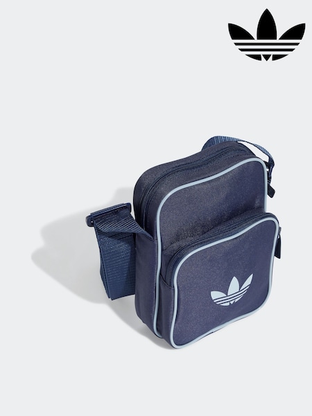 adidas Originals Blue Adicolour Classic Festival Crossbody Bag (E38056) | £23