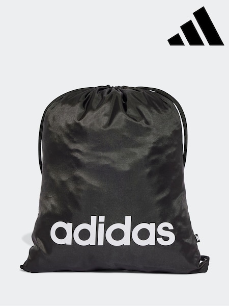 adidas Black Linear Gymsack (E38093) | £9