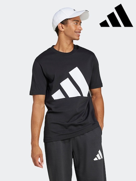 adidas Black 100% Cotton T-Shirt (E38214) | £23