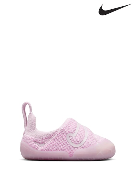 Nike Pearl Pink Infant Swoosh 1 Trainers (E38903) | £45