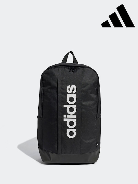 adidas Black Linear Backpack (E39078) | £23