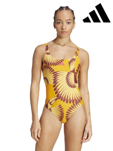 adidas Orange Farm Swimsuit (E39087) | £55
