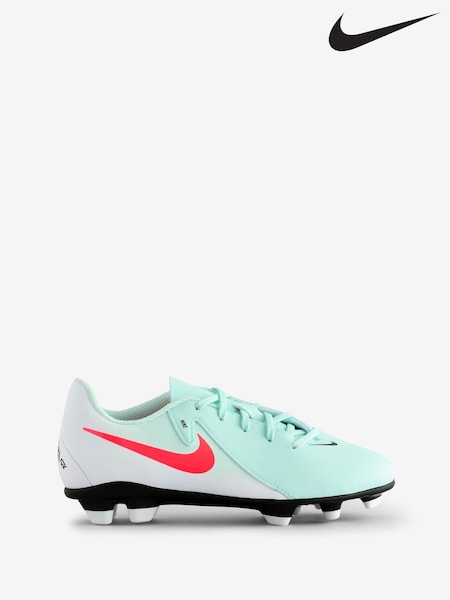 Nike Blue Kids Phantom Club Blue Ground Football Boots (E39225) | £45