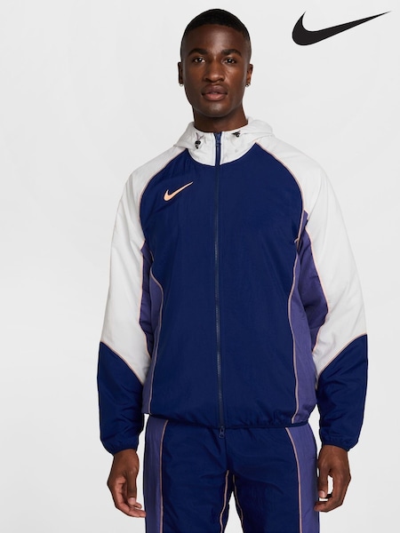 Nike Blue Strike Hooded Training Jacket (E39305) | £90