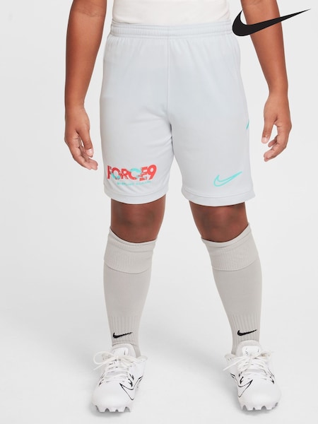 Nike White Erling Haaland Academy Big Kids Dri-FIT Soccer Shorts (E39339) | £30
