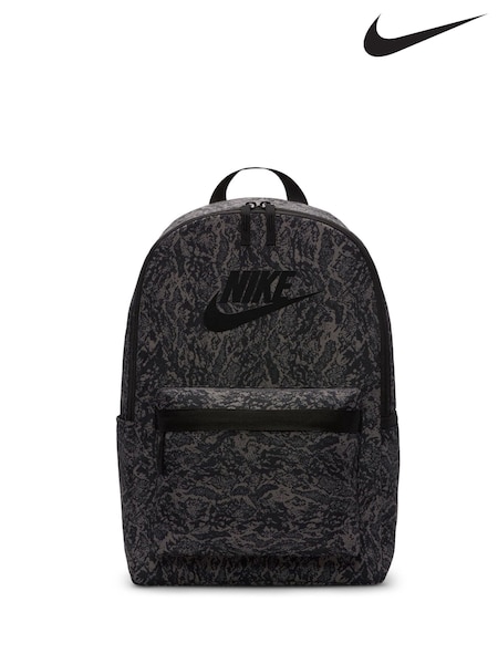 Nike Black Snake Print Heritage Backpack (E39343) | £38