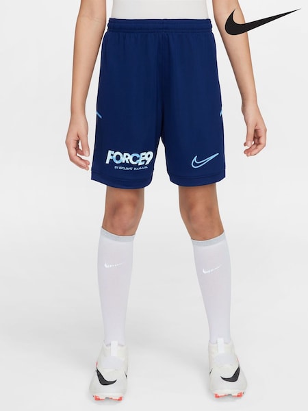 Nike Blue Erling Haaland Academy Big Kids' Dri-FIT Soccer Shorts (E39344) | £30