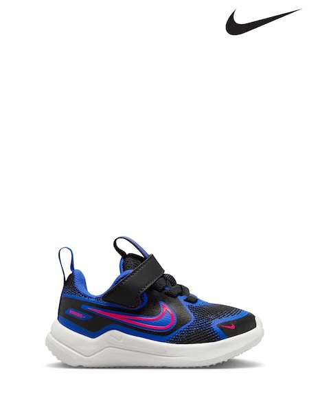 Nike Black Royal Blue Infant Cosmic Running Trainers (E39424) | £28