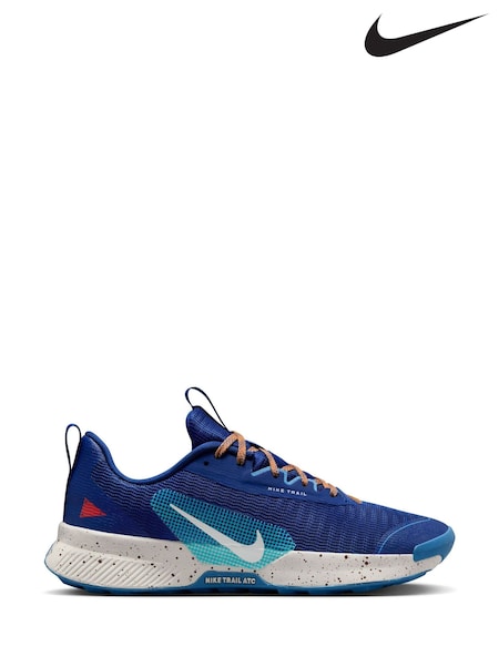 Nike Blue Juniper Trail 3 Running Trainers (E39625) | £80