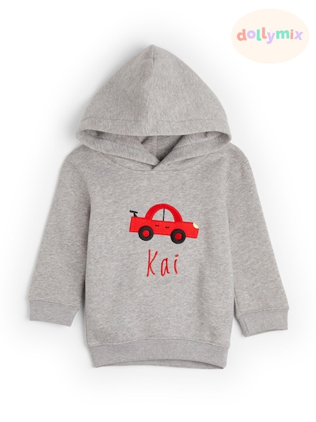 Personalised Car Toddlers Hoodie by Dollymix (E39760) | £21