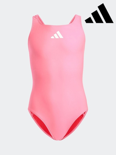 adidas Pink C Back Swimsuit (E39869) | £18