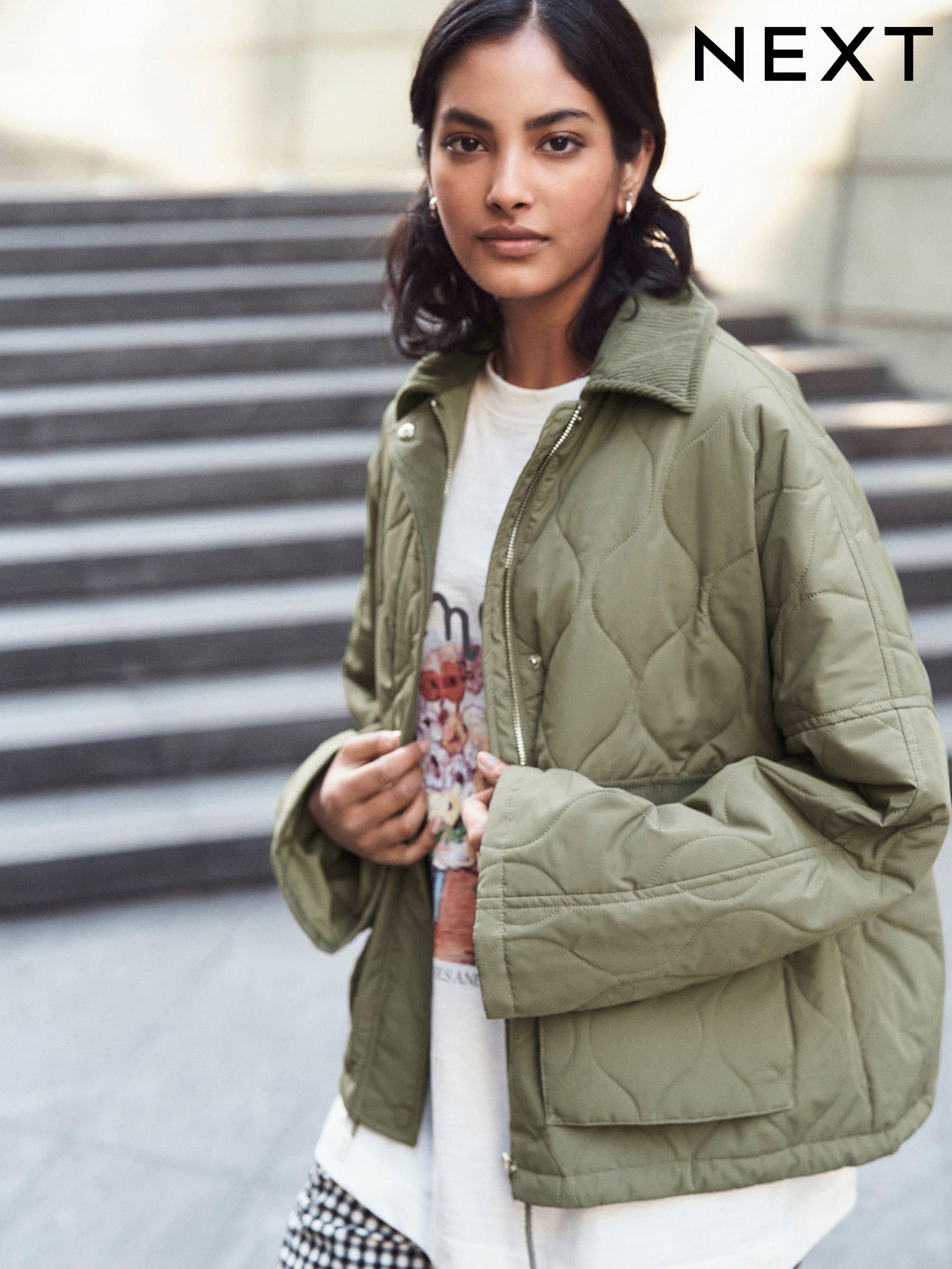 Olive green short jacket new arrivals
