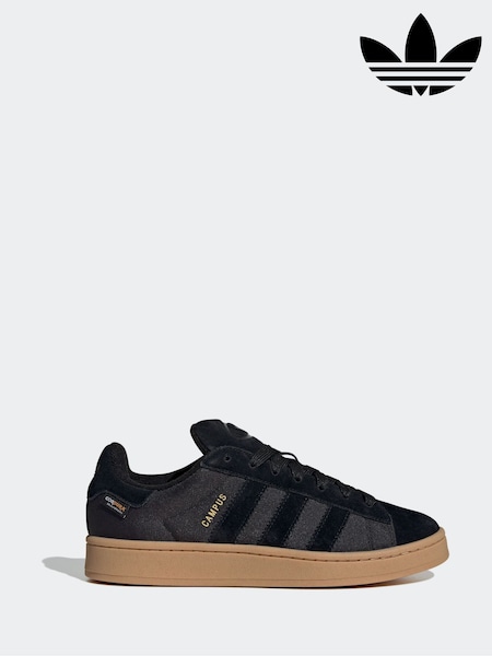 adidas Originals Black Campus 00s Trainers (E40448) | £90