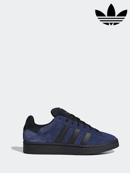 adidas Originals Black Campus 00s Trainers (E40508) | £90