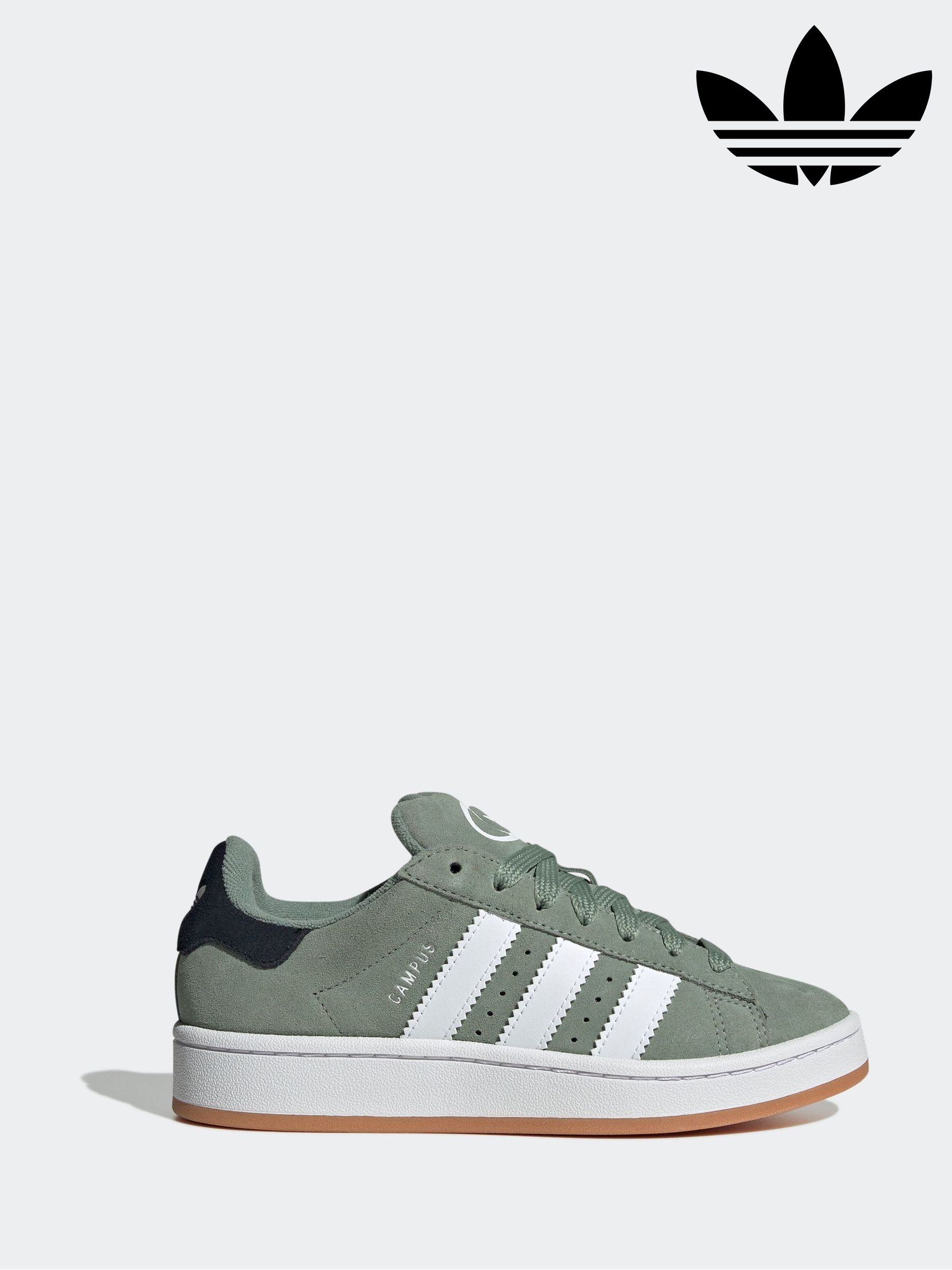 boys green adidas trainers