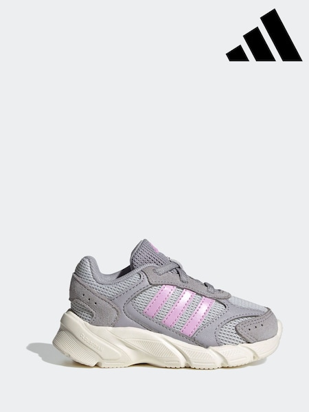 adidas Grey Light Crazy Chaos 200 Trainers (E41013) | £33