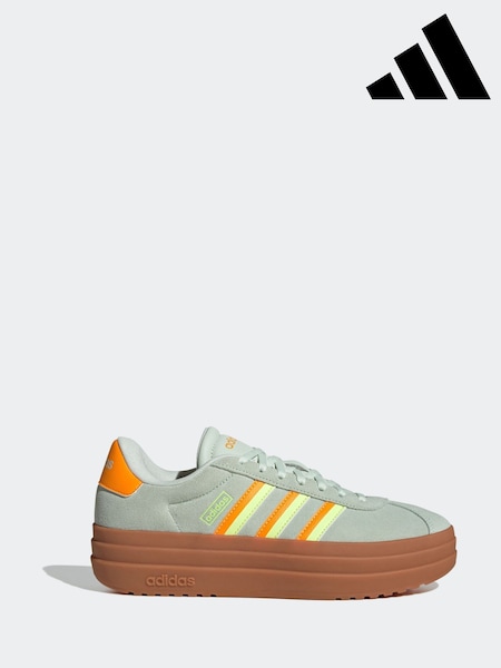 adidas Green VL Court Bold Trainers (E41023) | £70