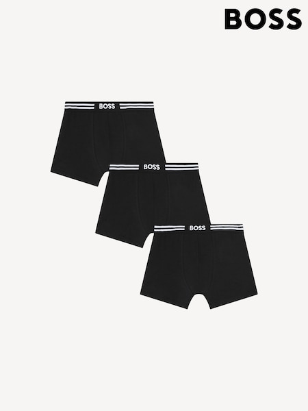 BOSS Black Logo Boxers 2 Pack (E41093) | £39