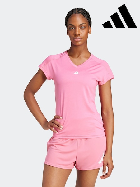 adidas Pink Essential Minimal T-Shirt (E41199) | £20