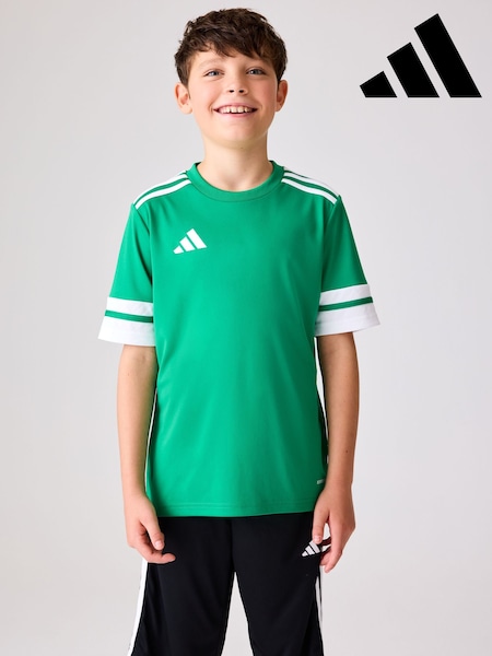 adidas Green Squadra 25 T-Shirt (E41582) | £13