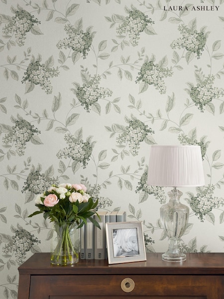 Laura Ashley Fern Portland A4 Wallpaper Sample (E41695) | £1