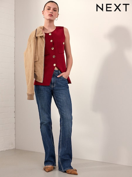 Dark Blue Authentic Bootcut Jeans (E41867) | £28