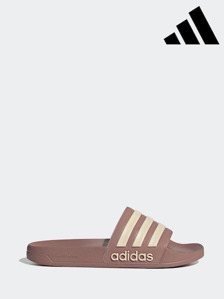 adidas Red Adilette Shower Slides (E42108) | £23