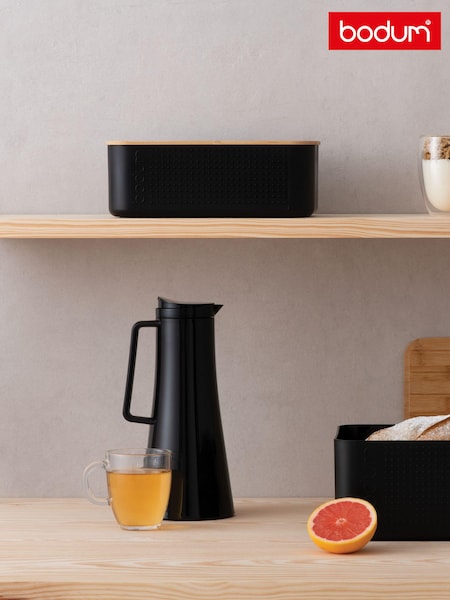 Bodum Black Bistro Thermo Insulated Jug 1.1L (E42595) | £35