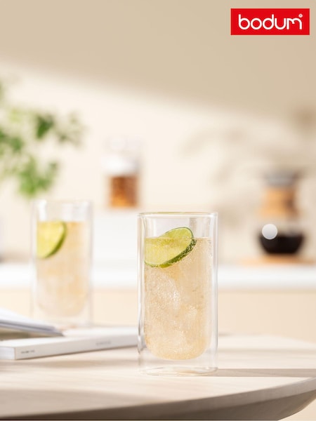 Bodum Skal Double Walled Tumbler Glasses Set of 4 (E42597) | £50