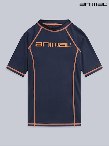 Animal Blue Kai Kids Rash Vest (E42622) | £28