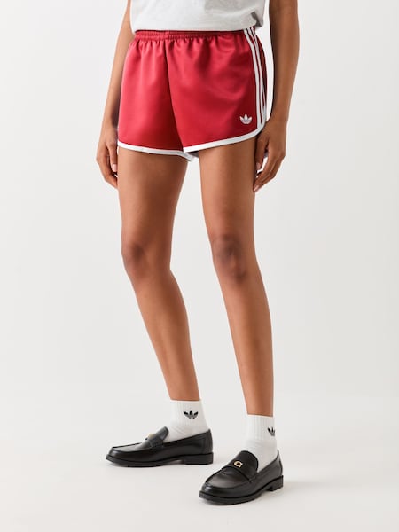 Red - Adidas Originals 3-stripes Sprinter Shorts