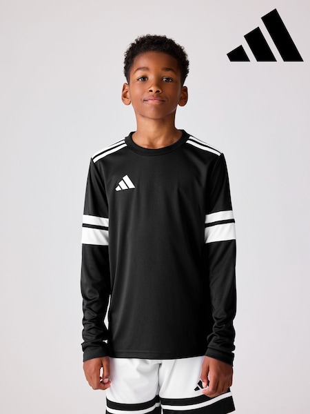 adidas Black Squadra 25 Training TShirt (E43020) | £18
