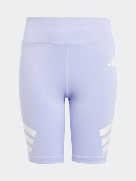 adidas Purple All Sports Optime Biker Shorts (E43079) | £23