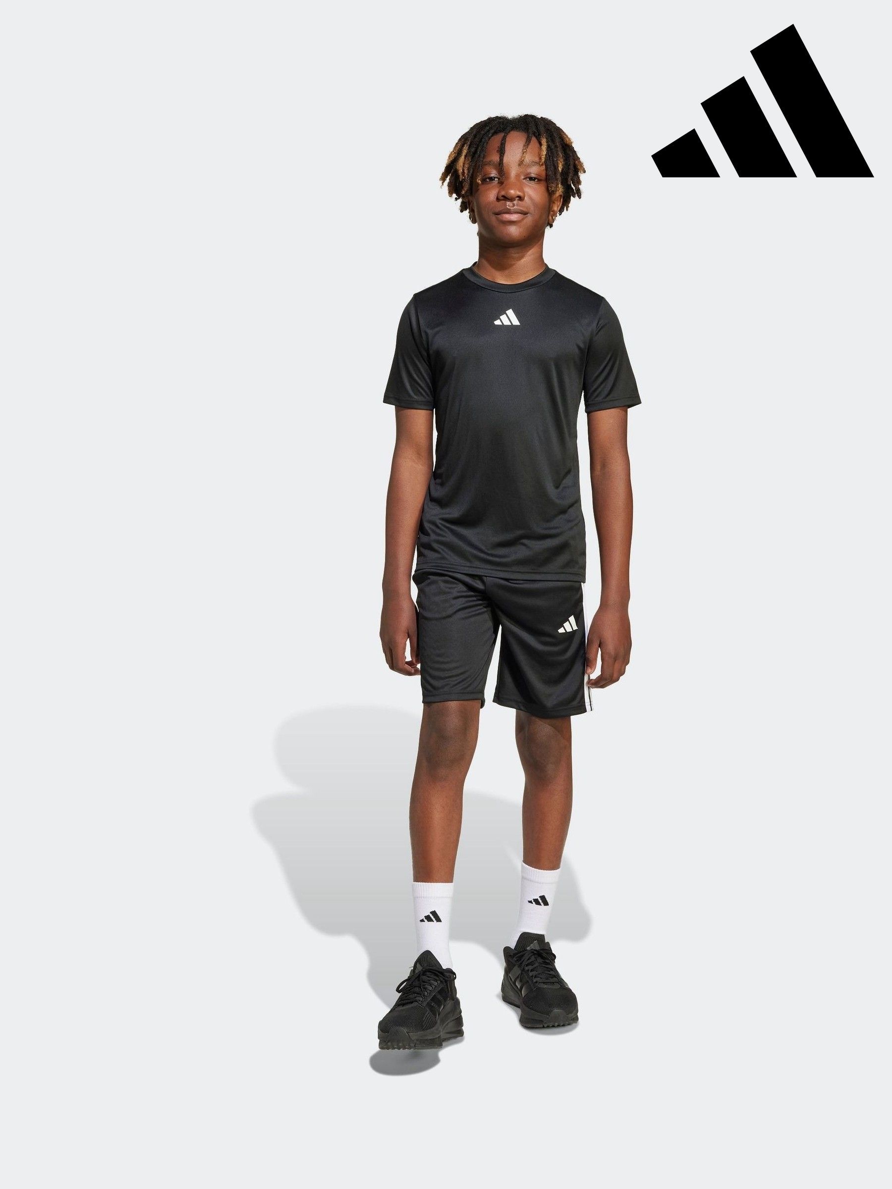 Buy Boys Top Short Sets Adidas Outfits Online Next UK