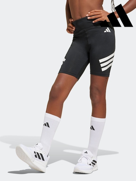 adidas Black All Sports Optime Biker Shorts (E43114) | £23