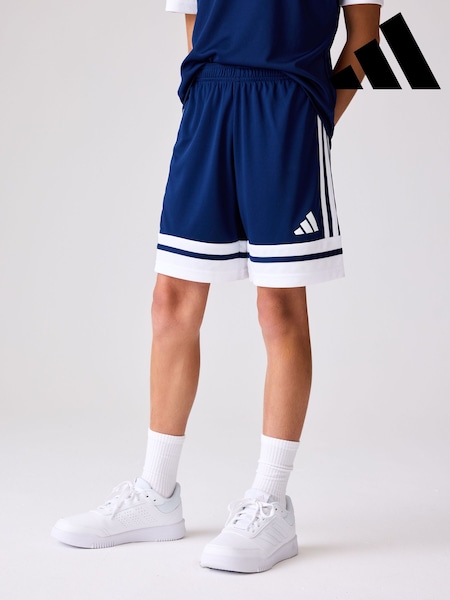 adidas Blue Dark Squadra 25 Shorts (E43214) | £13