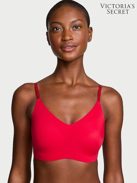 Victoria's Secret Lipstick Red Lightly Lined Lounge Bralette (E43423) | £29